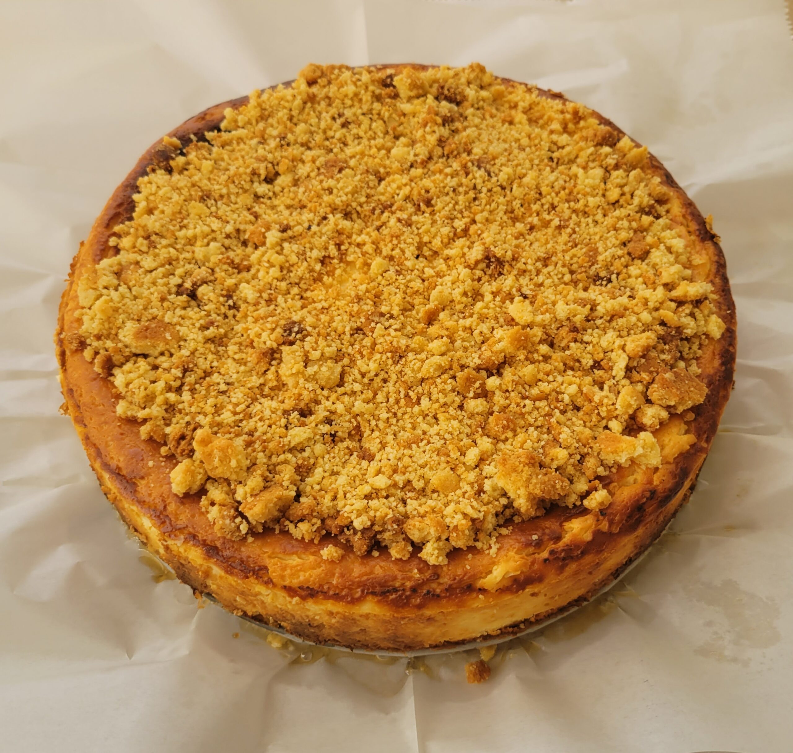 9" Spelt Cheesecake