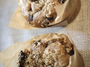 Gluten Free Banana Chocolate Chip Muffin