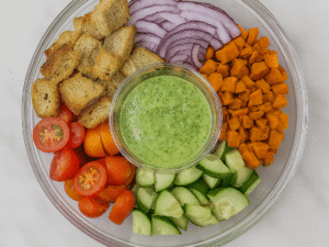 Italian pesto salad (medium)