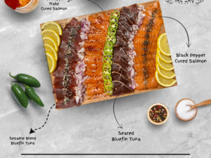 Hooked signature salmon/tuna