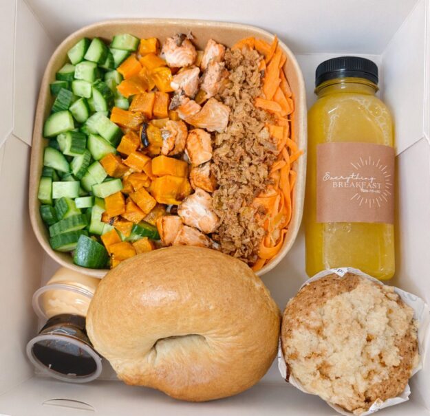 Poke-Bowl Brunch Box