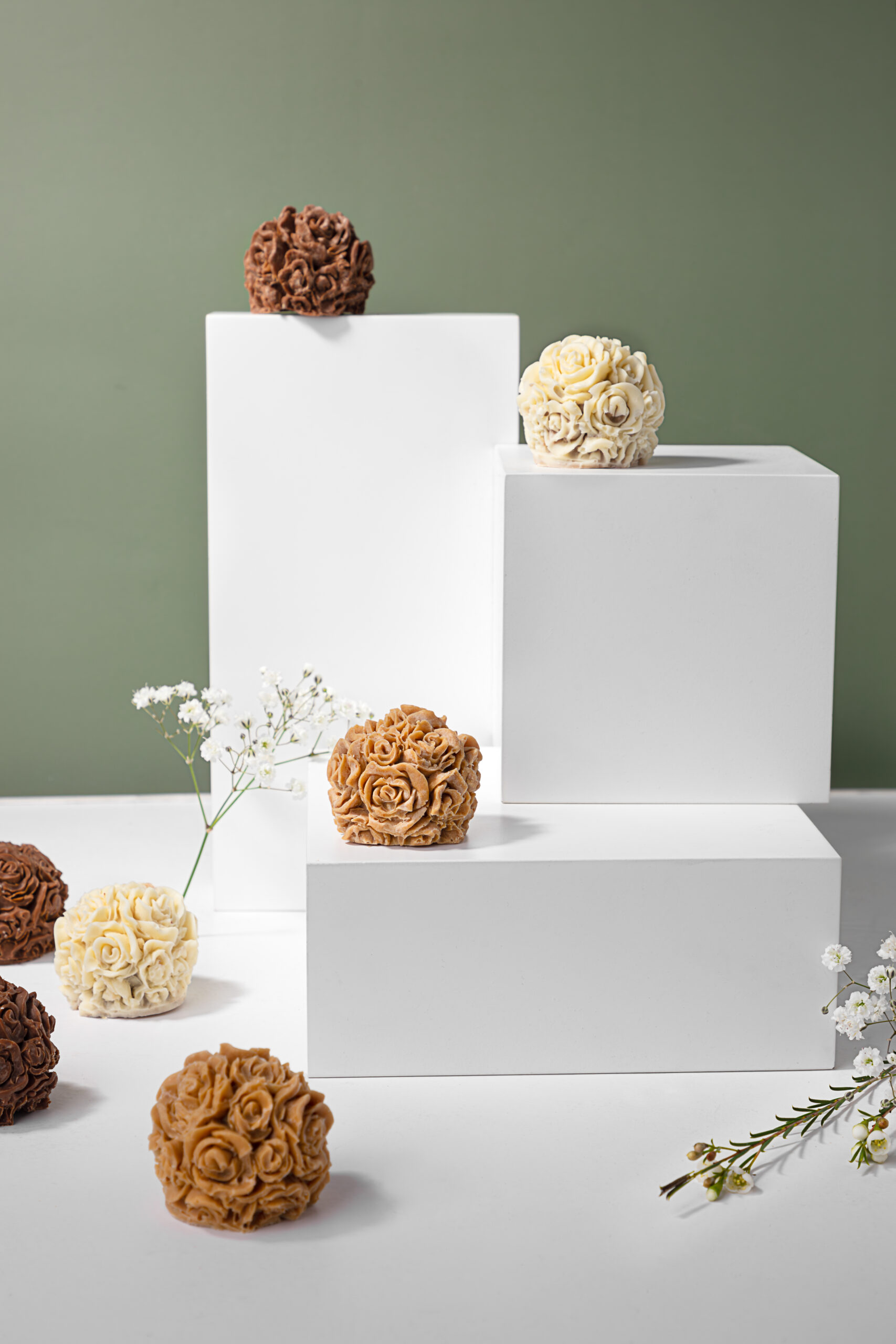 Shavuot Floral Chocolate Truffle